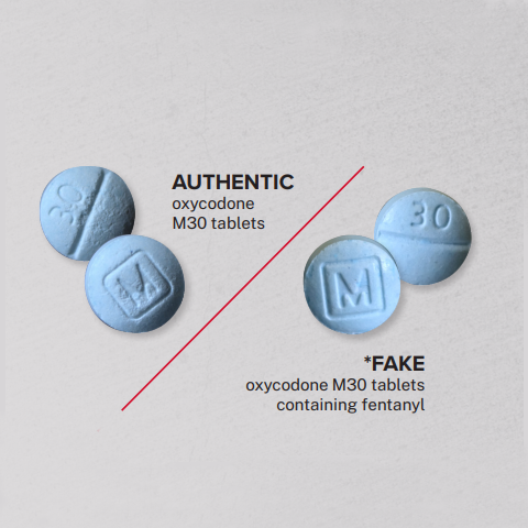 Counterfeit Pills Official Website Of Arlington County Virginia   Authentic Fake 0 