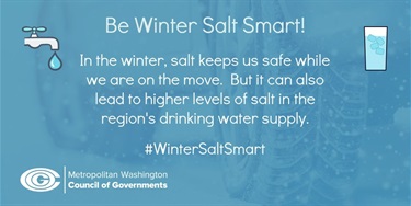 Winter salt keeps us safe on the move. But it increases salt levels in our drinking water supply.