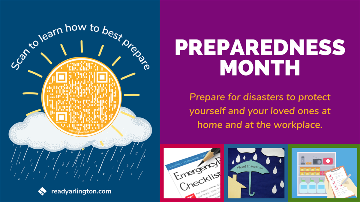 Be Ready, Arlington: April is Arlington Preparedness Month – Official