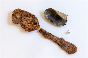 Spoon Fragments, Recovered from Fort C.F. Smith