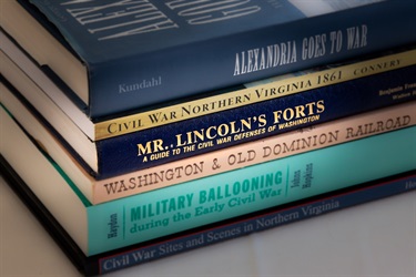 Local Civil War History Books from the Fort C.F. Smith Visitor Center Research Library