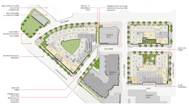 Clarendon West Project Site Plan