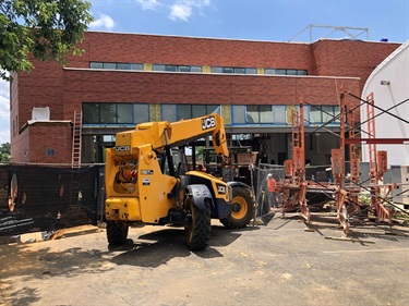 Fire Station 8 exterior - June 2023