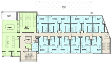 Third floor plan