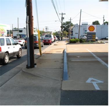 Lee Highway & Glebe Road Existing Conditions (poorly lit areas, traffic backups, non-compliant handicap ramps)