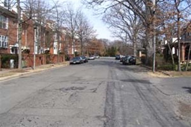 N. Vernon Street/Ballston-Virginia Square – missing sidewalks