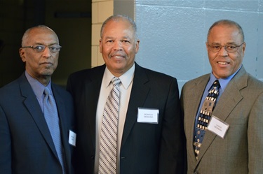 Jones, Deskins and Newman. Photo by Blake Tippens