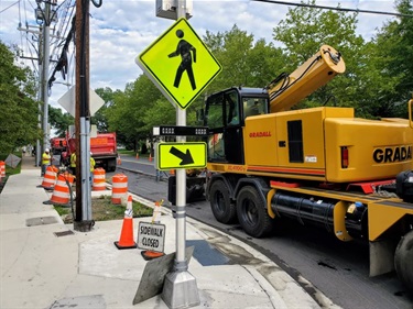 Washington Boulevard and N Nelson Street Intersection Safety Improvement