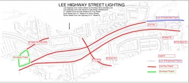 Lee Highway Streetlights Project