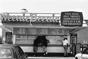 Weenie Beenie hot dog stand