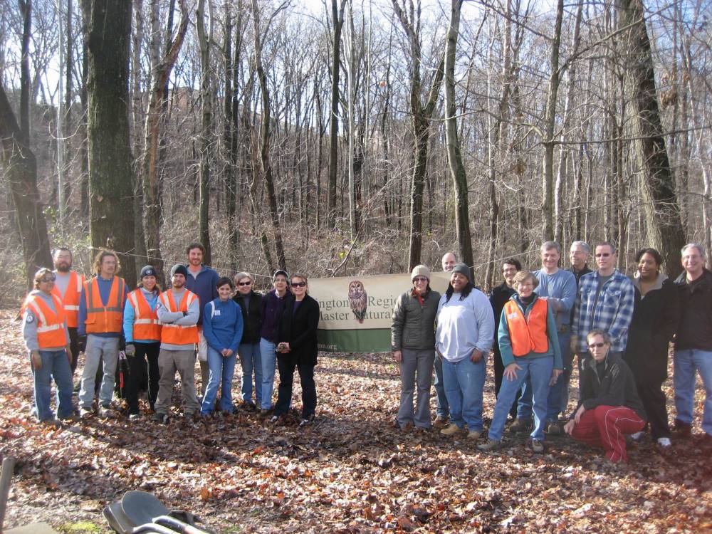 2013 Bill Thomas Award winner Arlington Regional Master Naturalist