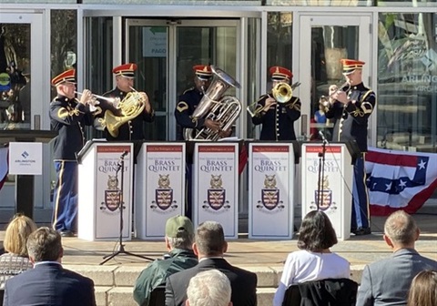  the Brass Quintet from the U.S. Army Band Pershing’s Own