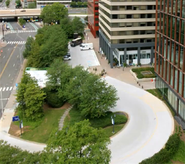 Area of the future Metro Market Square park