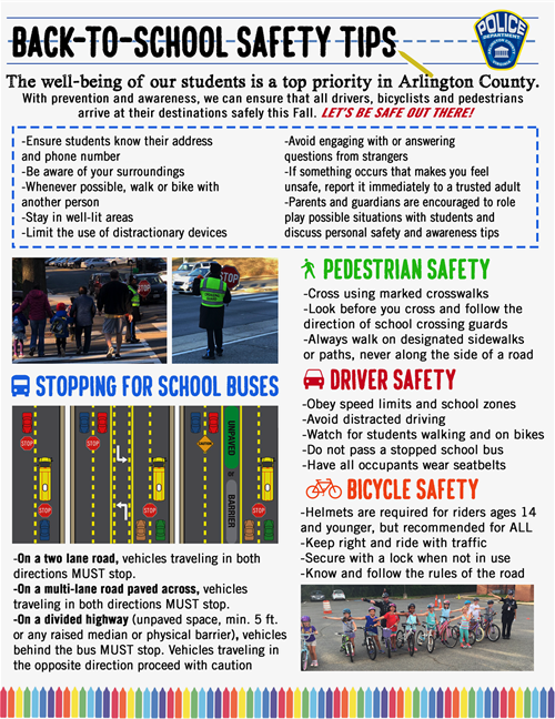 Back to school safety tips