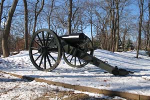 Photo of Cannon at Fort Ethan Allen Park