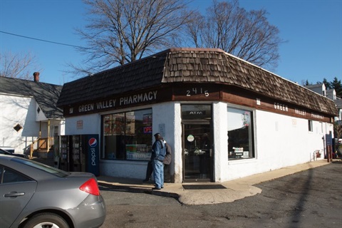 Green Valley Pharmacy Entrance