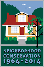 Neighborhood Conservation 1964-2014 logo