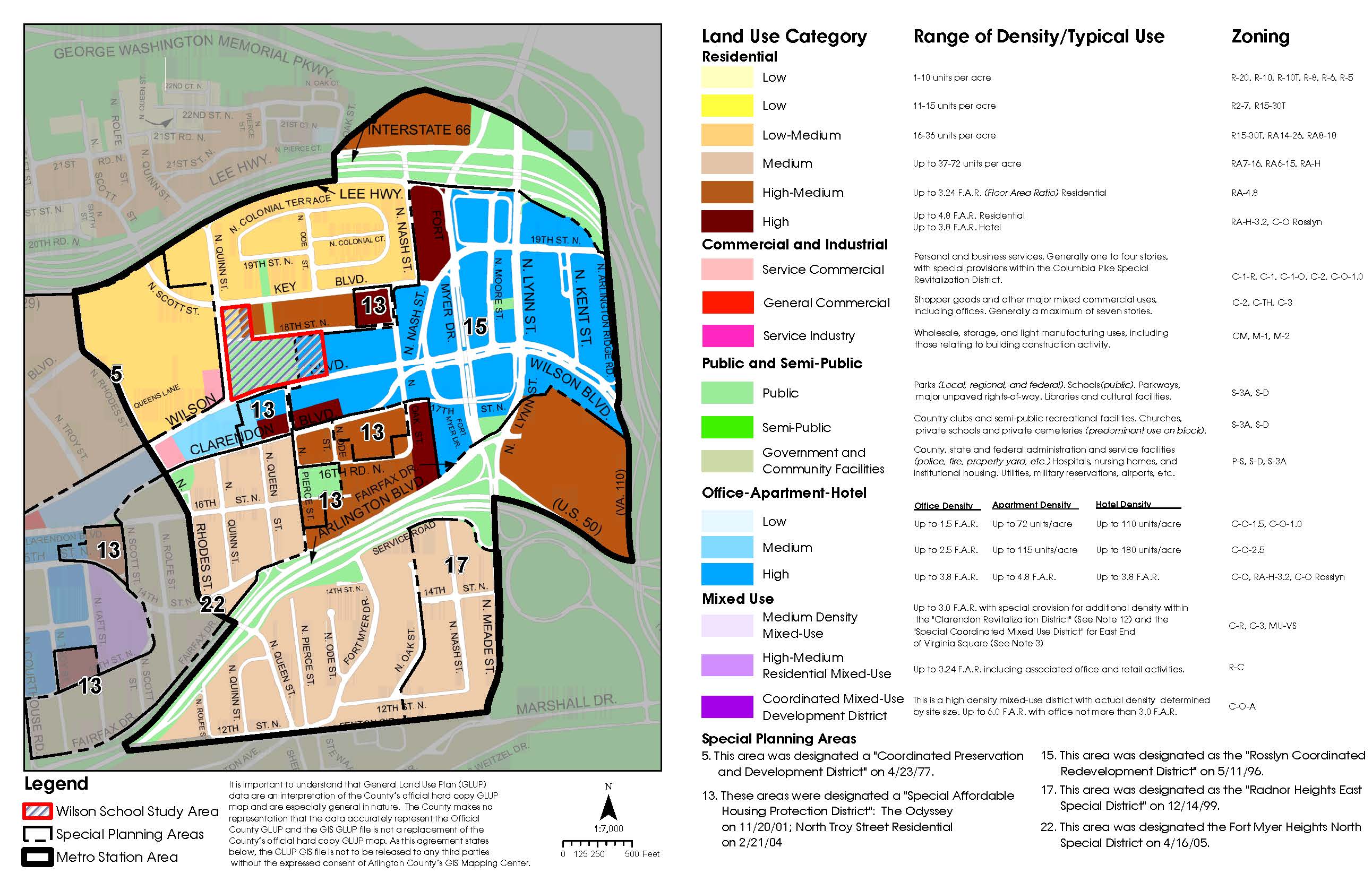 MAP: General Land Use Plan and Study Area