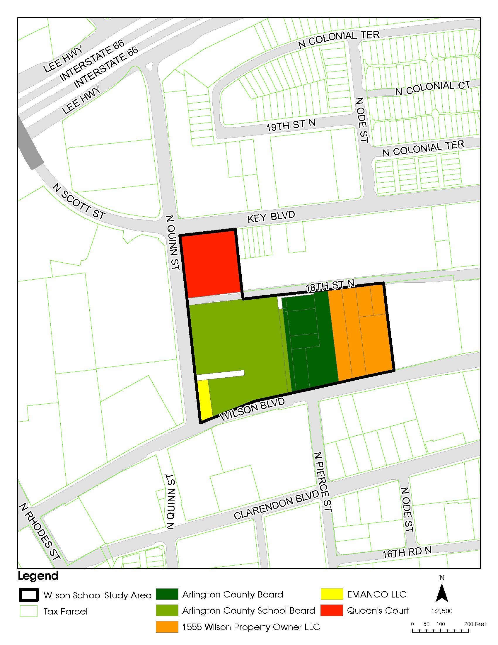 MAP: Property Ownership within Study Area