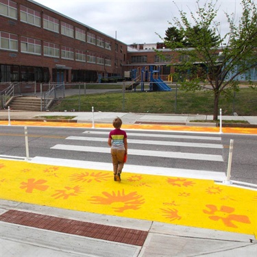 E Chase St at Johnston Square Elementary School, Baltimore, MD - Bloomberg Philanthropies and SIDE A Photography