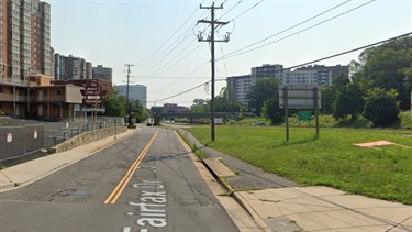 This image provided by Google Maps shows the orientation of vehicle travel lanes.