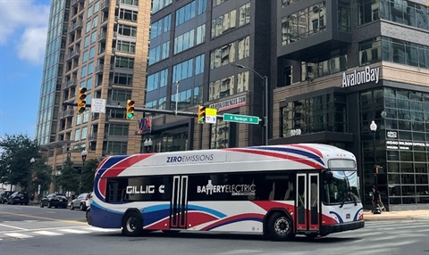 Gillig demonstration bus